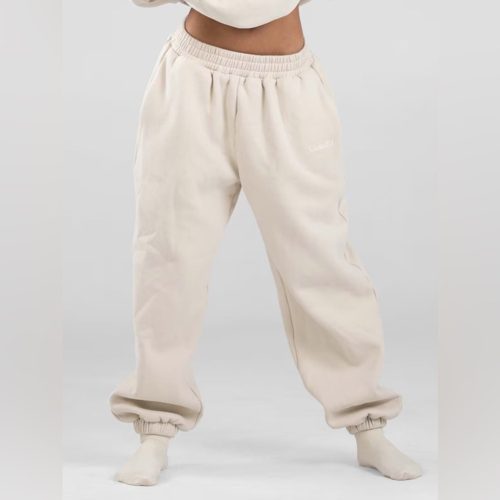 Comfrt Signature Fit Weighted Sweatpants, Bone xs